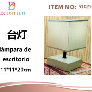 LAMPARA DE VELADOR 11*11*20 CM
