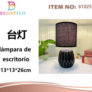 LAMPARA DE ESCRITORIO 13*13*26 CM