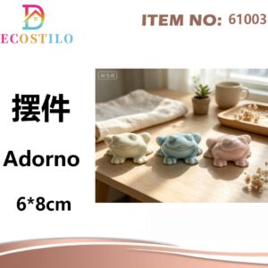 12 ADORNOS DE CERAMICA 6*8 CM