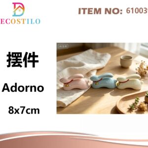 12 ADORNOS DE CERAMICA