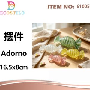 12 CARAMELOS DE CERAMICA 16.5X8 CM