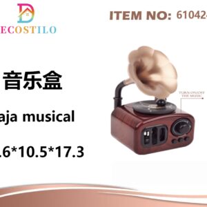 CAJA MUSICAL 9.6*10.5*17.3 CM