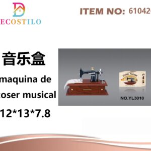 MAQUINA DE COSER MUSICAL 12*13*7*.8