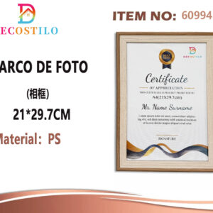 MARCO DE CERTIFICADO
