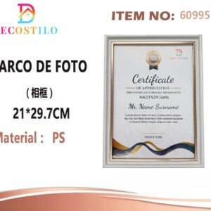 MARCO DE CERTIFICADO