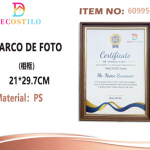 MARCO DE CERTIFICADO