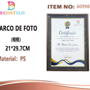 MARCO DE CERTIFICADO