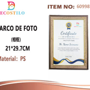 MARCO DE CERTIFICADO