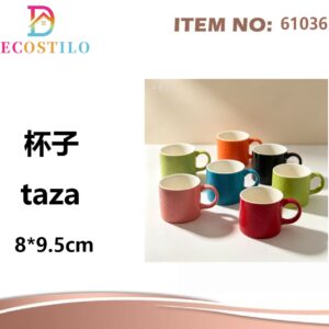 PACK 12 TAZAS DE CERAMICA