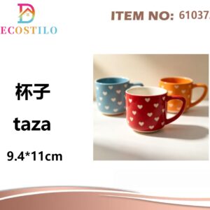 PACK 12 TAZAS DE CERAMICA