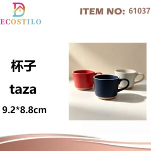 PACK 12 TAZAS DE CERAMICA