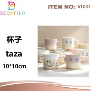 PACK 12 TAZAS DE CERAMICA