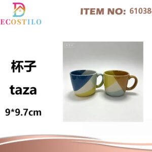 PACK 12 TAZAS DE CERAMICA
