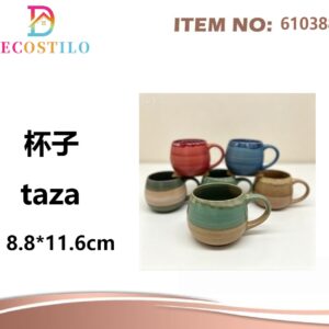 PACK 12 TAZAS DE CERAMICA