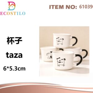 PACK 12 TAZAS DE CERAMICA